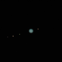 Jupiter mit seinen gallischen Monden