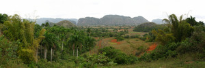 Blick auf das Valle de Vinales