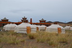Das Ger-Camp bei den Klosterruinen von Ongij